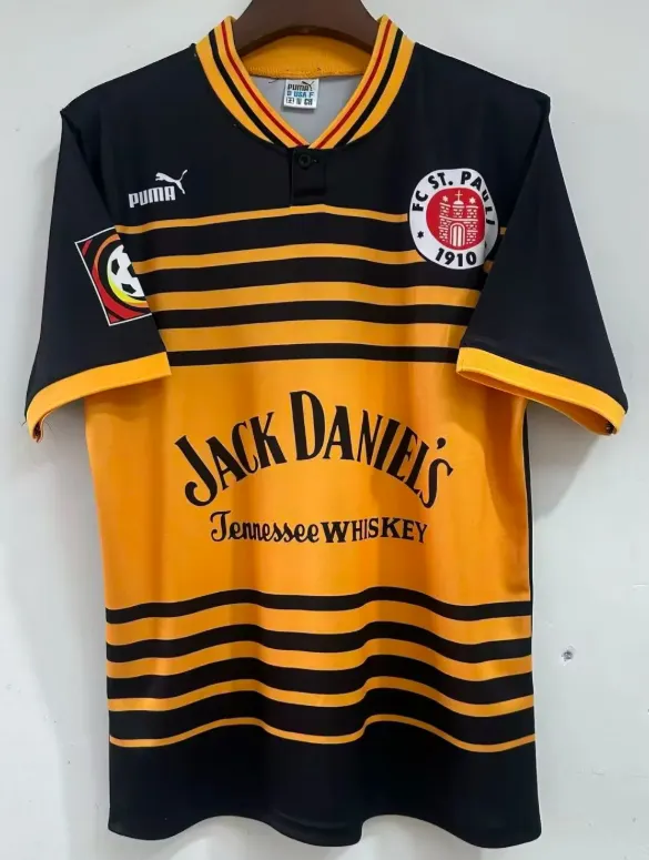 1997/1998 Retro St Pauli Auswärts Fußballtrikot 1:1 Thai-Qualität