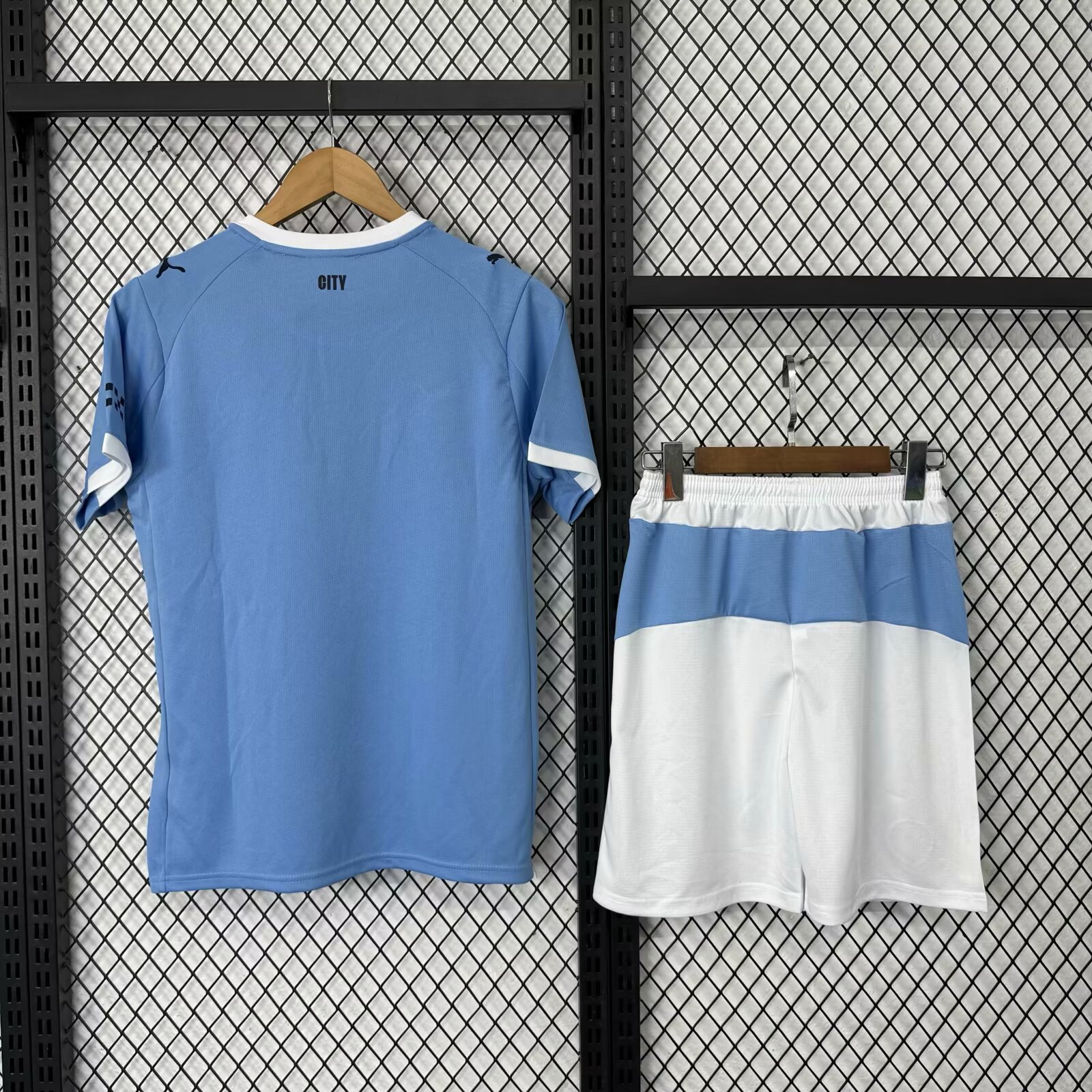 2025/2026 Manchester City Home 01 Football Jersey 1:1 Thai quality Kids Size - Image 3