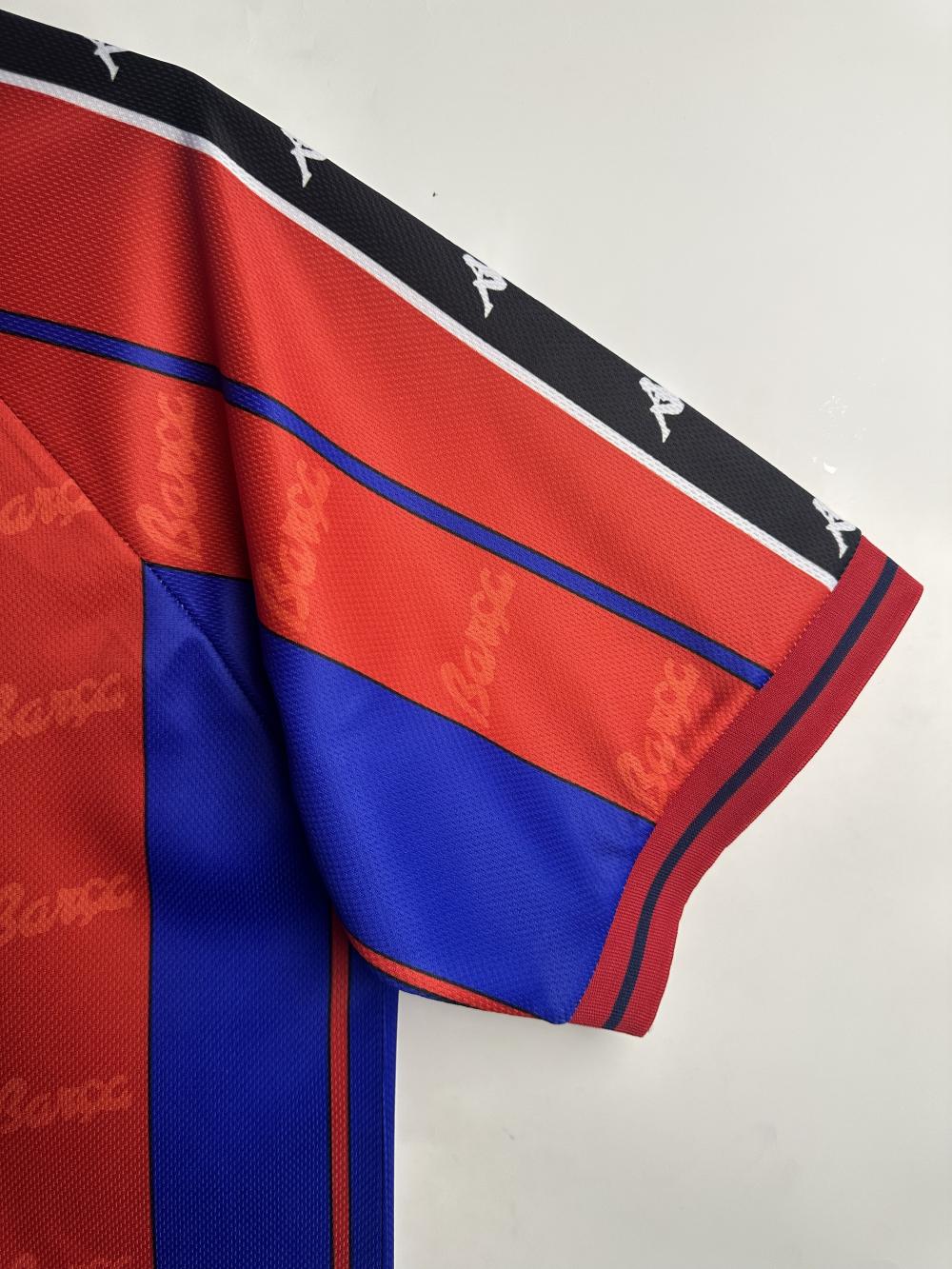 1997/1998 Retrô Barcelona Casa Camisa de futebol Qualidade tailandesa 1:1 - Image 5