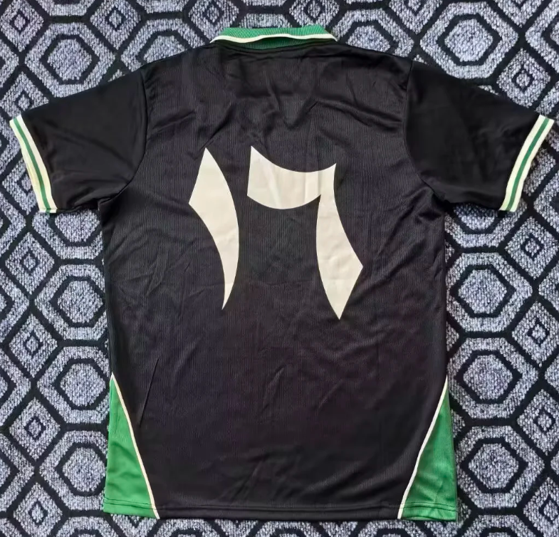 2025/2026 Palestino Negro Verde Collar Camiseta de fútbol Calidad tailandesa 1:1 - Imagen 2