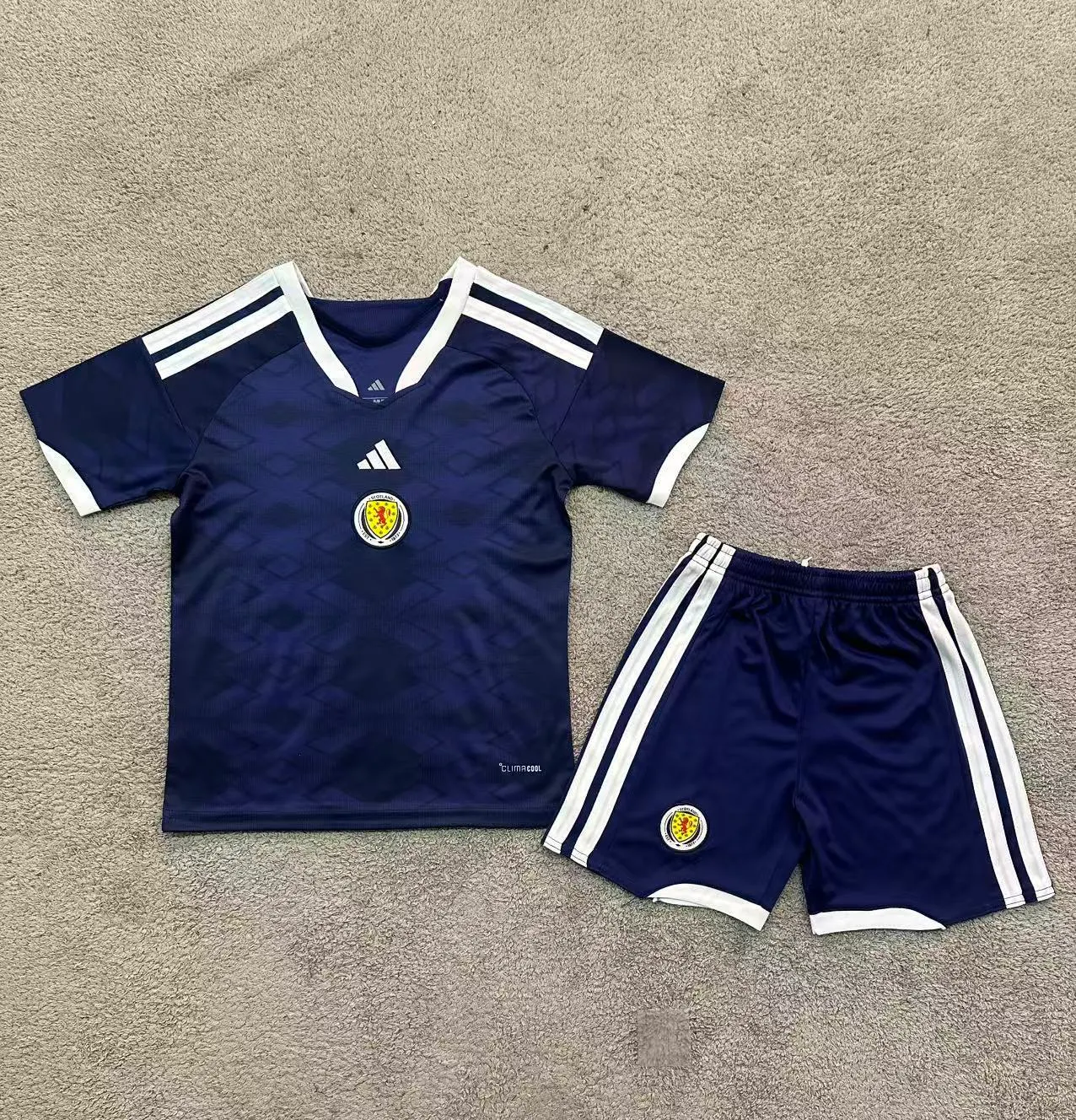 2026-2027 Escocia Selección nacional Local Camiseta de fútbol Calidad tailandesa 1:1 Talla infantil