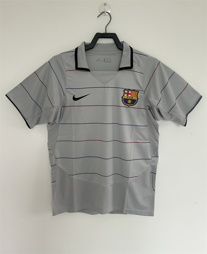 2003/2004 Rétro Barcelona Extérieur Maillot de football Qualité thaï 1:1