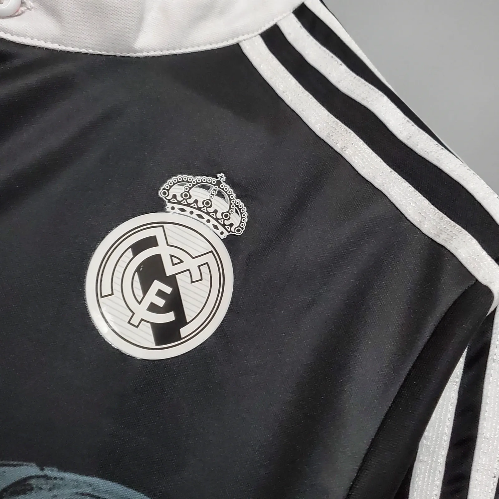 Retro Lange mouw 2014/2015 Real Madrid Derde Uit - Afbeelding 6