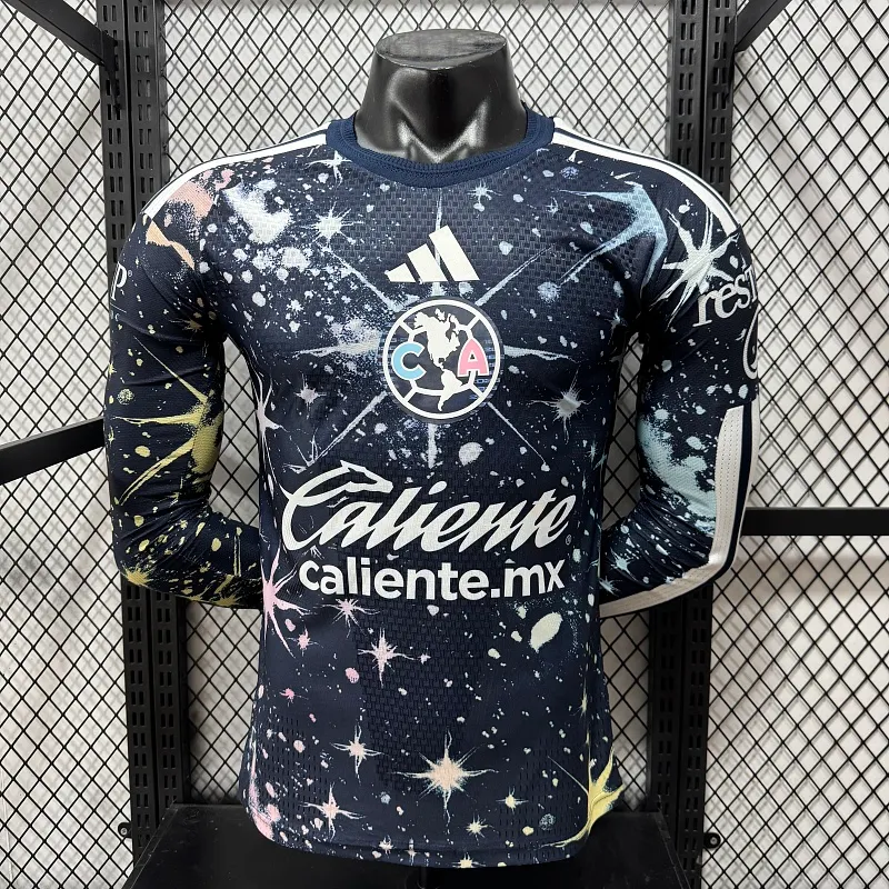2026/2027 Manches longues Version joueur Club América Troisième Extérieur Maillot de football Qualité thaï 1:1