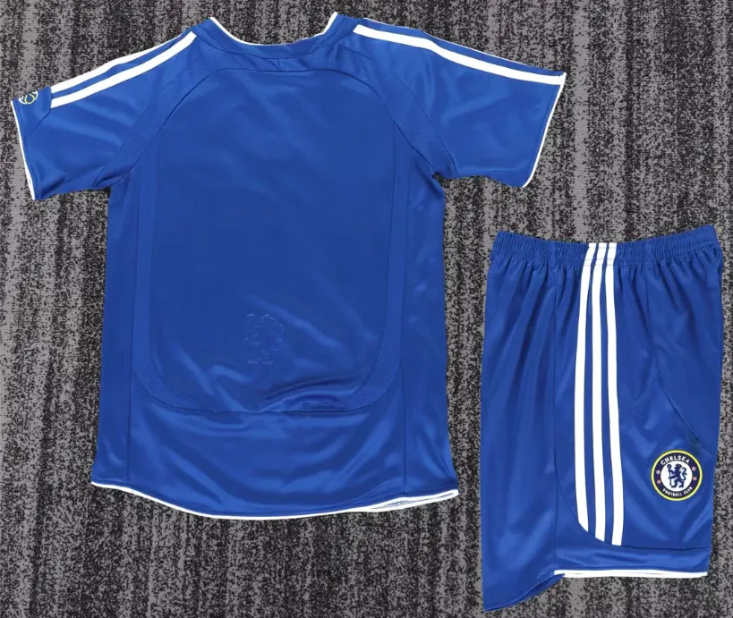 2006-2007 Retro Chelsea Casa Maglia da calcio Qualità thai 1:1 Taglia bambino - immagine 2