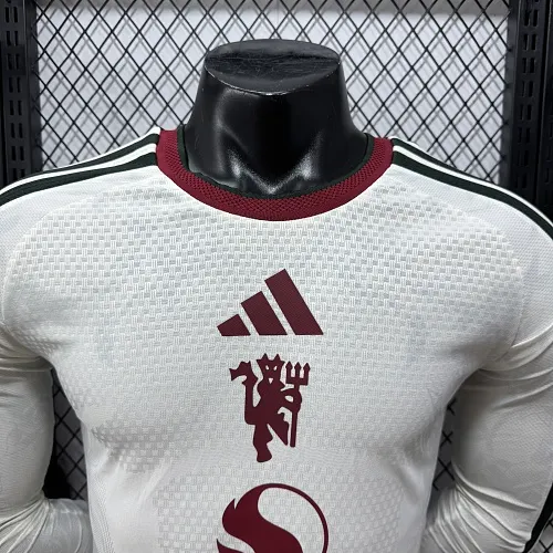 2026/2027 Long Sleeve Player Version Manchester United Third Away Football Jersey 1:1 Thai Quality - Image 6