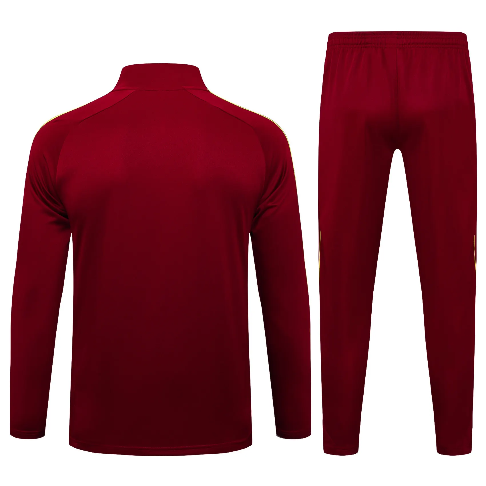 2025/2026 Arsenal Survêtement demi-zip Maroon Rétro Édition Maillot de football Qualité thaï 1:1 Ensemble – Image 2