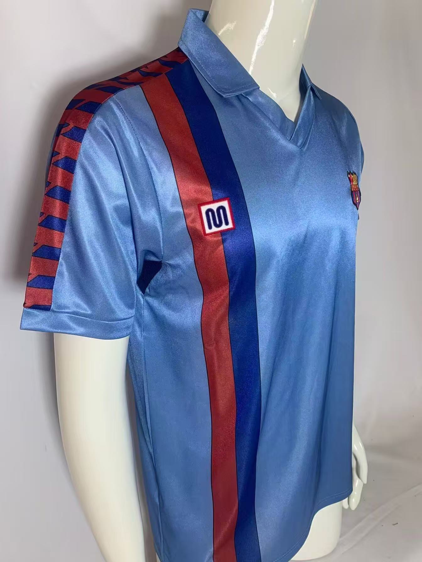 1984/1991 Retro Barcelona Wyjazdowa Koszulka piłkarska Jakość tajska 1:1 - obrazek 4