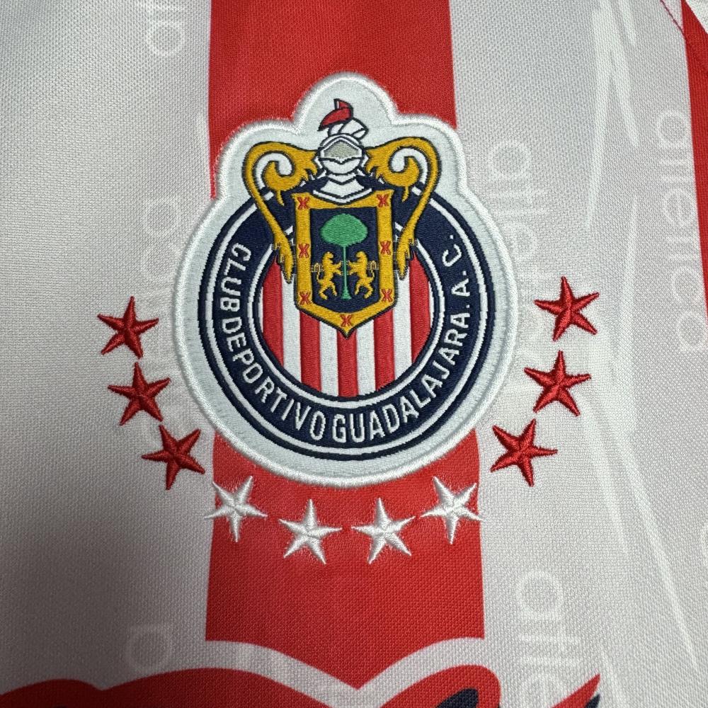 1998-1999 Retro Chivas Home Soccer Jersey 1:1 Thai Quality - Image 9