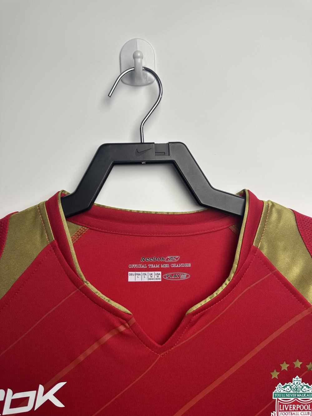 2005/2006 Retro Liverpool Casa Maglia da calcio Qualità thai 1:1 - immagine 3