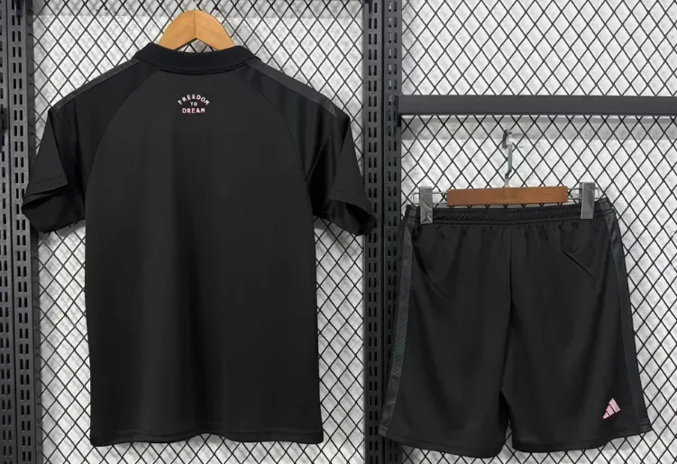 2026/2027 Inter Miami Fora Camisa de futebol Qualidade tailandesa 1:1 Tamanho infantil - Image 3