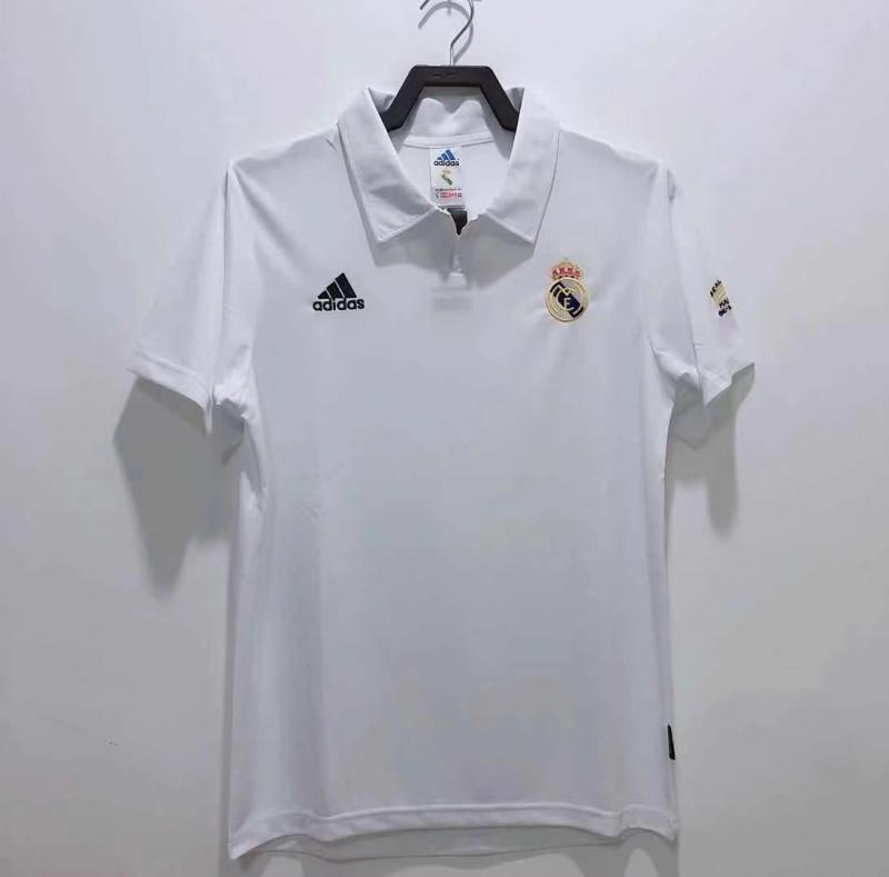 2002/2003 Retro Real Madrid Heim Fußballtrikot Champions League Edition 1:1 Thai-Qualität