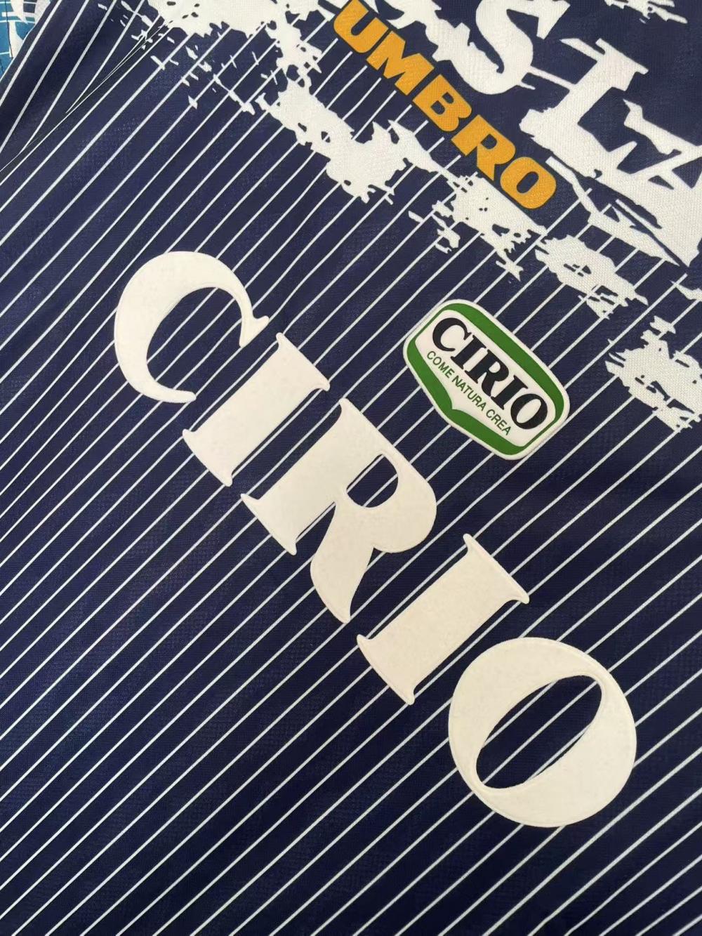 1996-1997 Retro Lazio Auswärts Fußballtrikot 1:1 Thai-Qualität – Bild 6