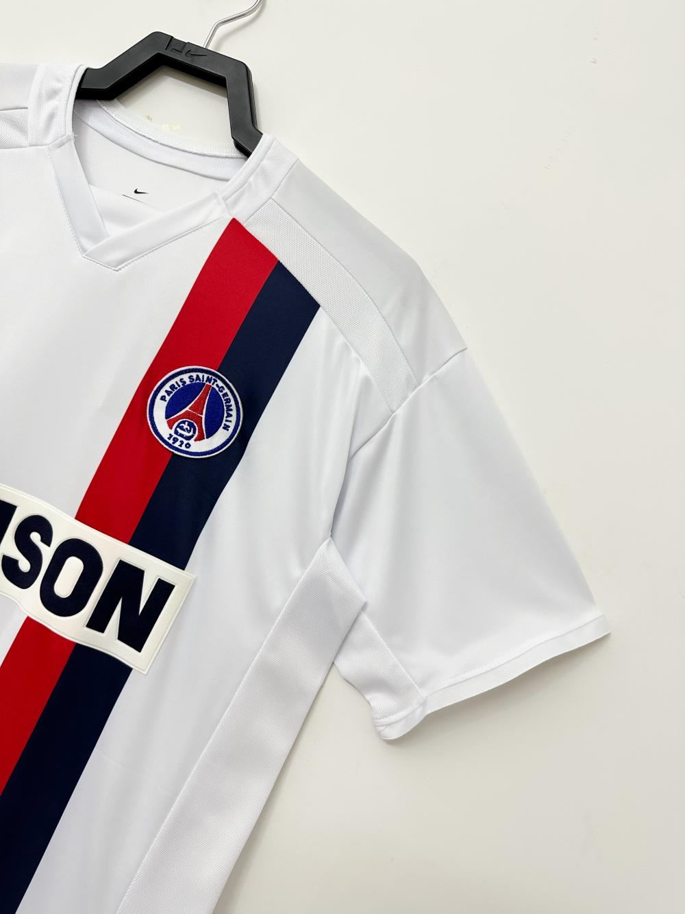2002/2003 Retro Psg Paris Saint-Germain Uit Voetbalshirt 1:1 Thaise kwaliteit - Afbeelding 3