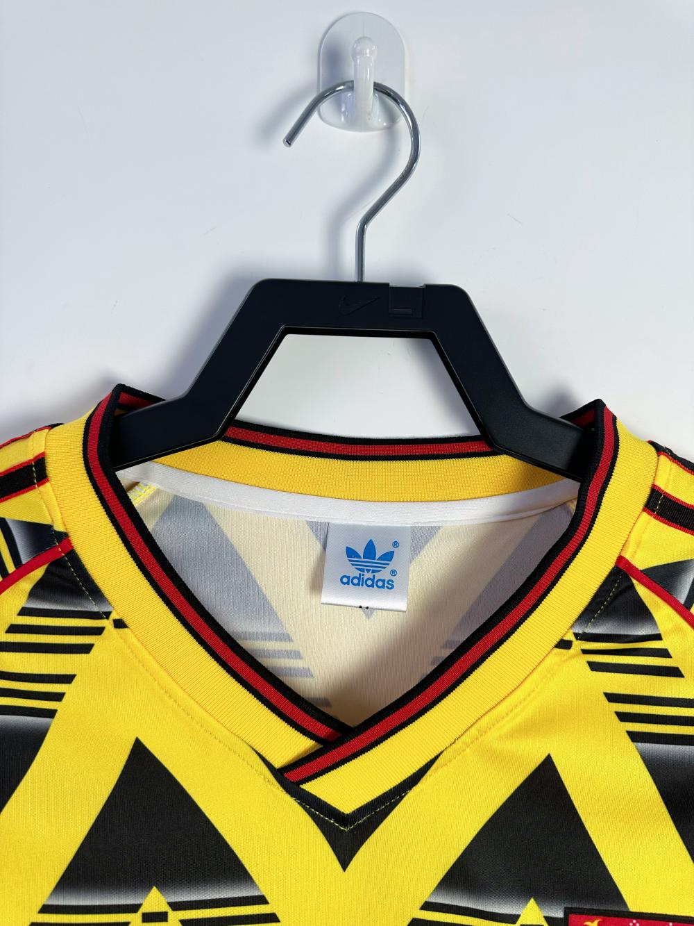 1991/1993 Rétro Manches longues Arsenal Extérieur Maillot de football Qualité thaï 1:1 – Image 3