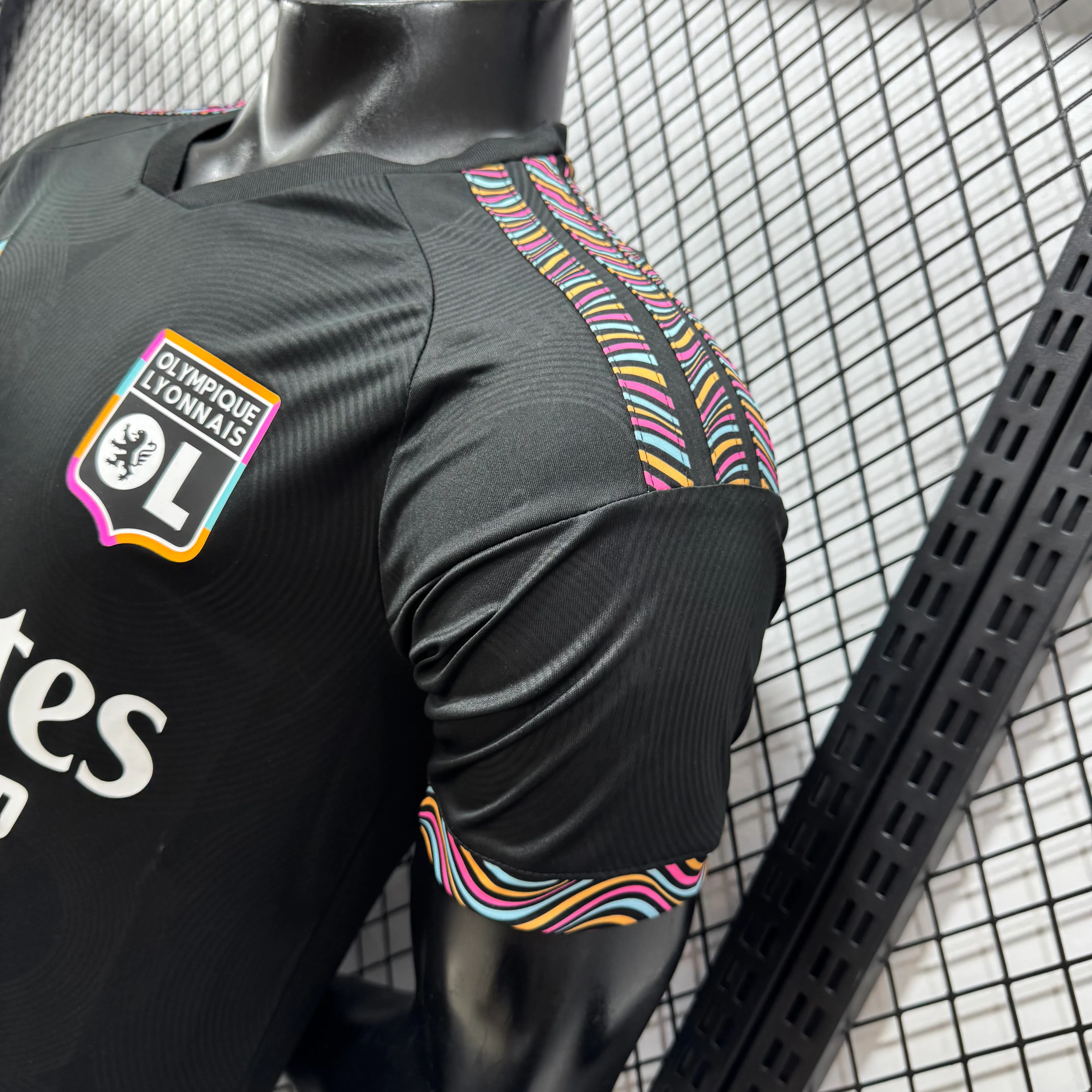 2026/2027 Spelersversie Lyon Derde Uit Voetbalshirt 1:1 Thaise kwaliteit - Afbeelding 9