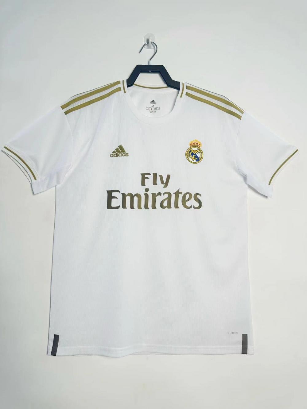 2019/2020 Retro Real Madrid Casa Maglia da calcio Qualità thai 1:1