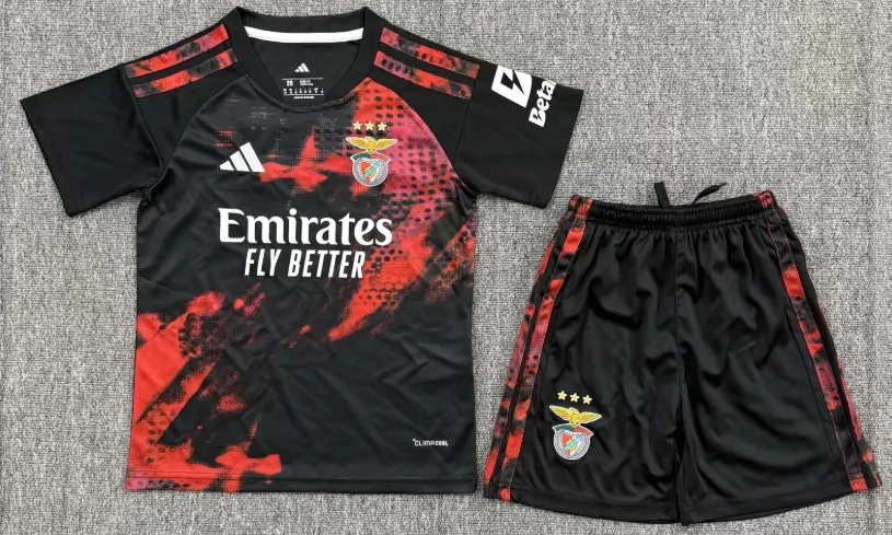 2026/2027 Benfica Drittes Auswärts Fußballtrikot 1:1 Thai-Qualität Kindergröße
