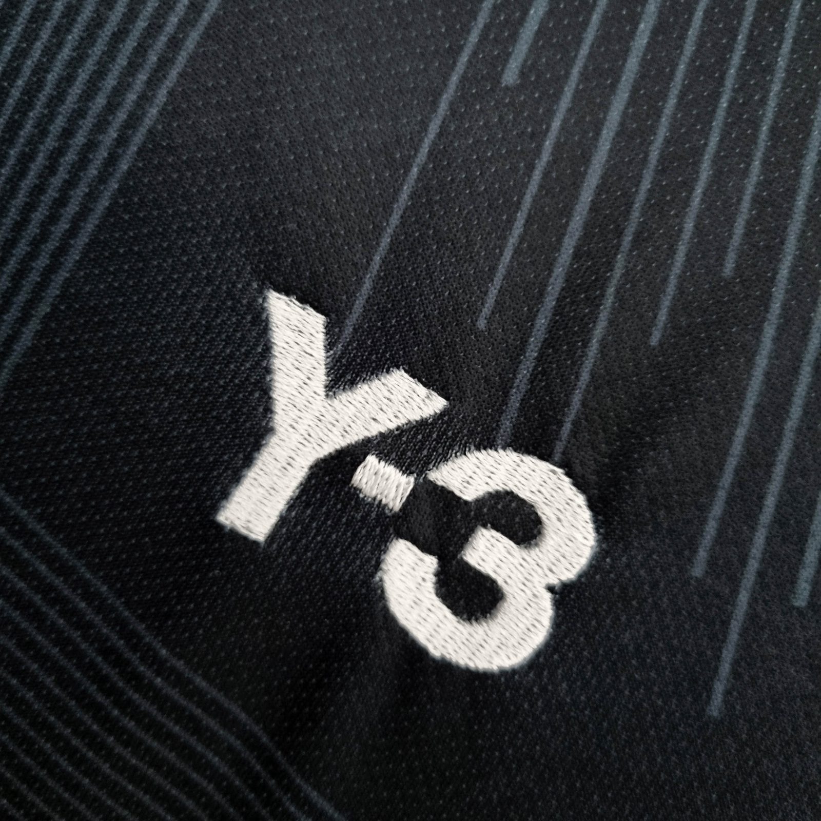 2022 Real Madrid Y-3 Edición especial Negro Camiseta de fútbol - Imagen 5