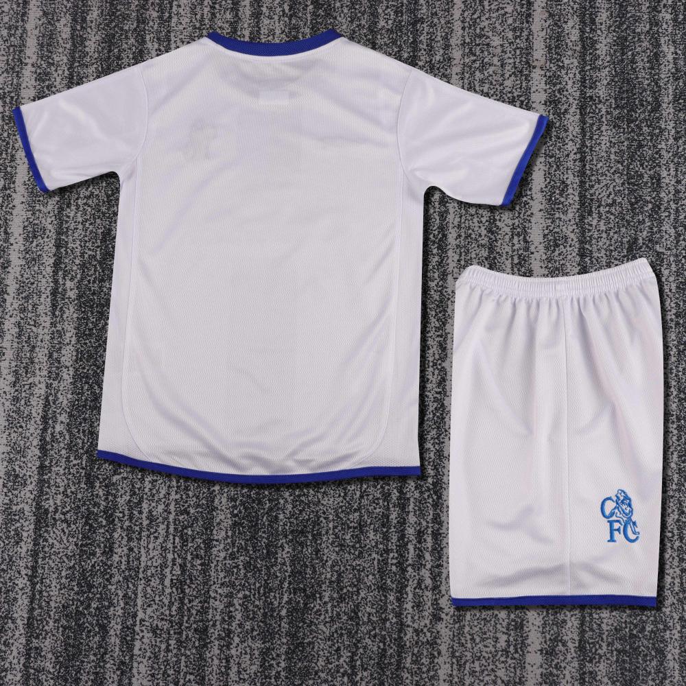2003-2005 Retro Chelsea Trasferta Maglia da calcio Qualità thai 1:1 Taglia bambino - immagine 2
