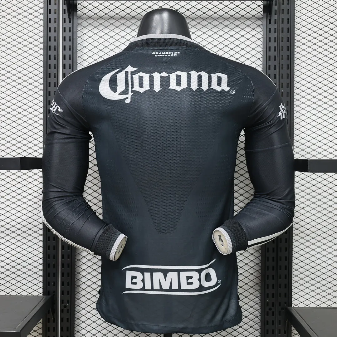 2026/2027 Long Sleeve Player Version Club América Away Football Jersey 1:1 Thai quality - Image 3