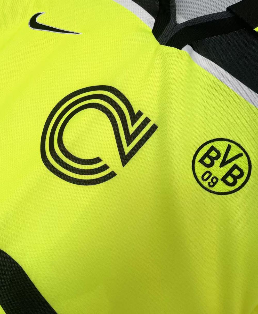 1996-1997 Retro Dortmund Heim Fußballtrikot 1:1 Thai-Qualität – Bild 3