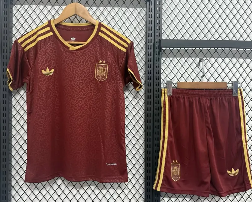 2026 Spagna Terza Trasferta Maglia da calcio Qualità thai 1:1 Taglia bambino
