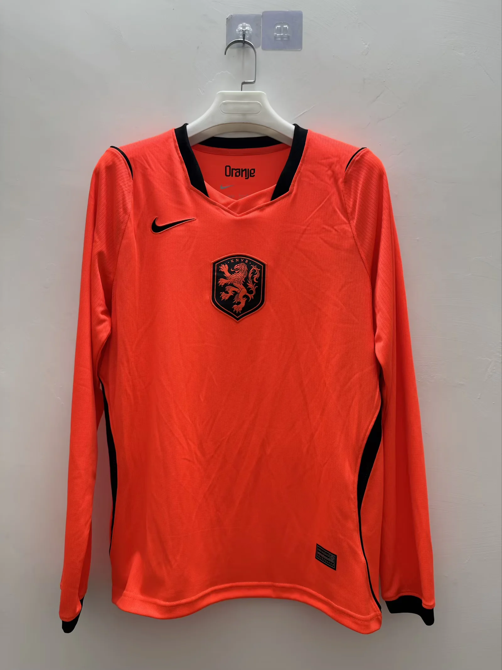 2026 Long Sleeve Netherlands National Team Home Football Shirt 1:1 Thai Quality