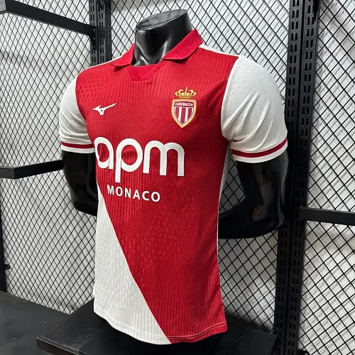 2026/2027 Игровая версия AS Monaco Домашняя Футбольная футболка Тайское качество 1:1 — изображение 4
