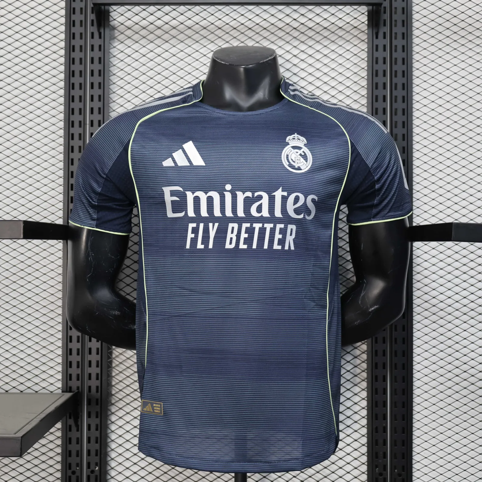 2025/2026 Oyuncu versiyonu Real Madrid Deplasman Futbol forması 1:1 Tayland kalitesi