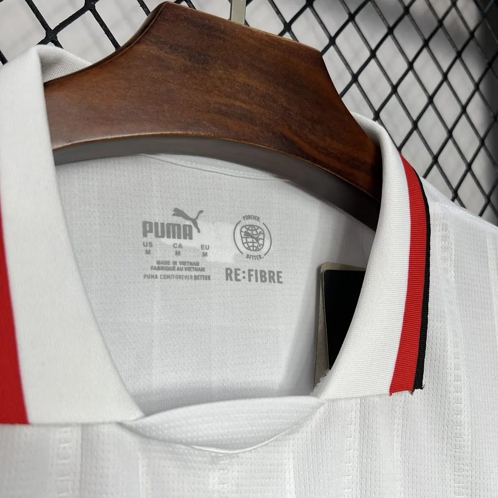 2024/2025 AC Milan Uit Voetbalshirt 1:1 Thaise kwaliteit - Afbeelding 5