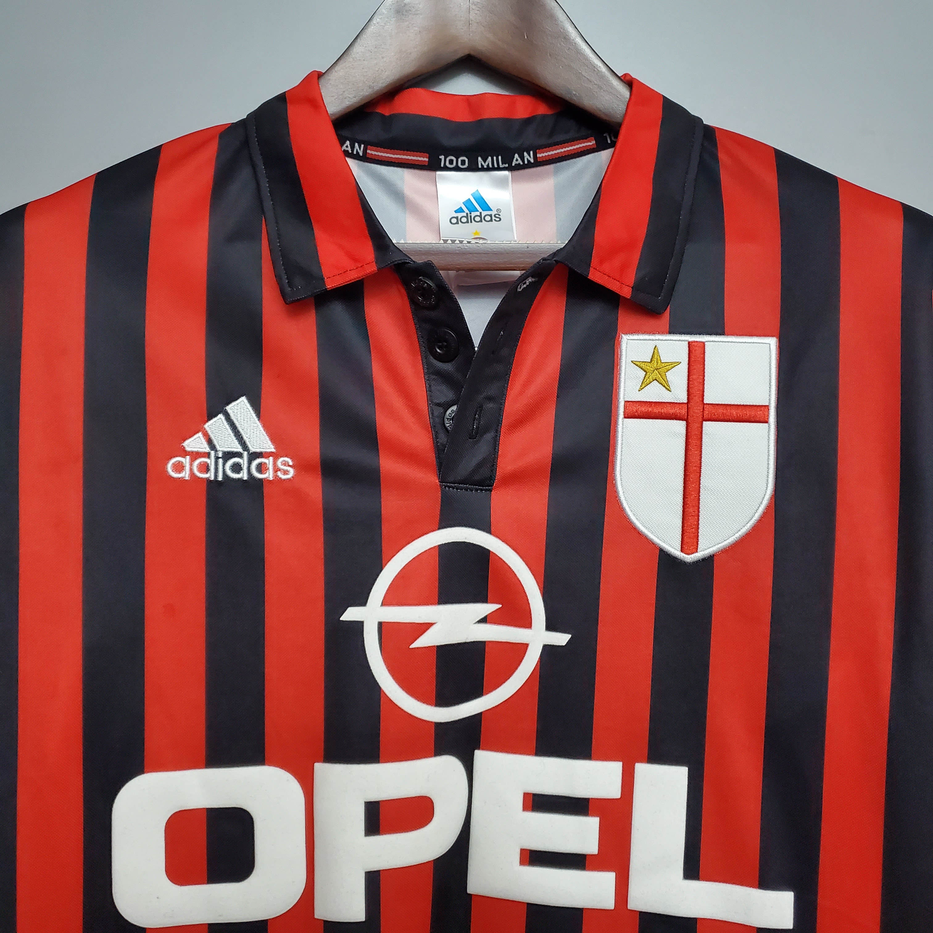 1999/2000 Retro AC Milan Home Football Shirt 1:1 Thai Quality - Image 3