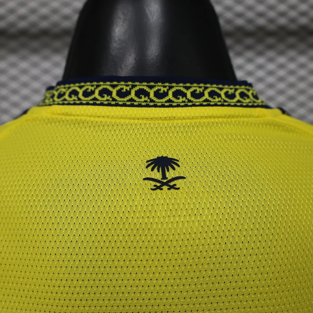 2026/2027 Spelersversie Al-Nassr Thuis Voetbalshirt 1:1 Thaise kwaliteit - Afbeelding 9