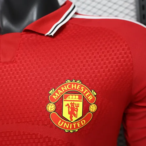 2026/2027 Long Sleeve Player Version Manchester United Home Football Shirt 1:1 Thai Quality - Image 5