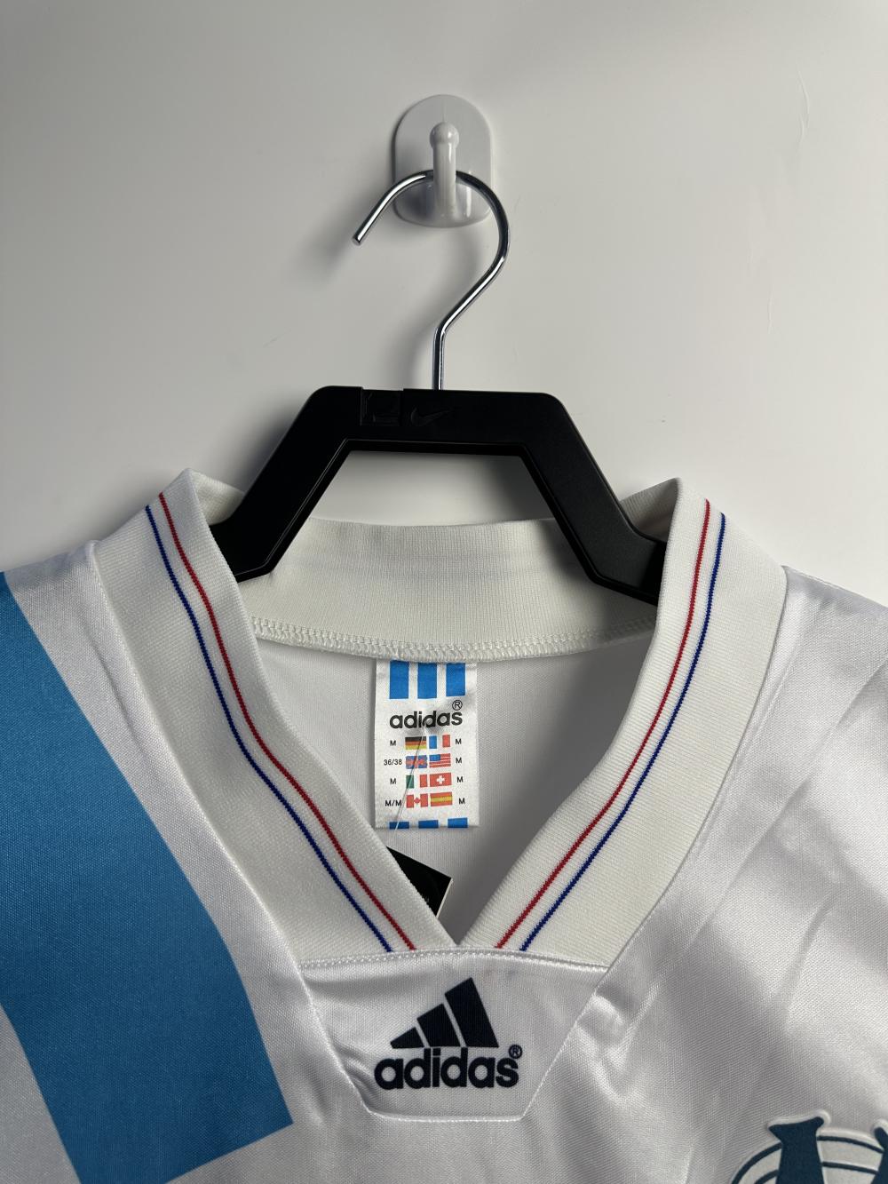 1992-1993 Retro Olympique de Marseille Thuis Voetbalshirt 1:1 Thaise kwaliteit - Afbeelding 3