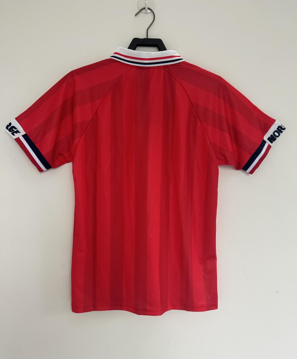 1998-1999 Retro Norwegen Nationalmannschaft Heim Fußballtrikot 1:1 Thai-Qualität – Bild 2