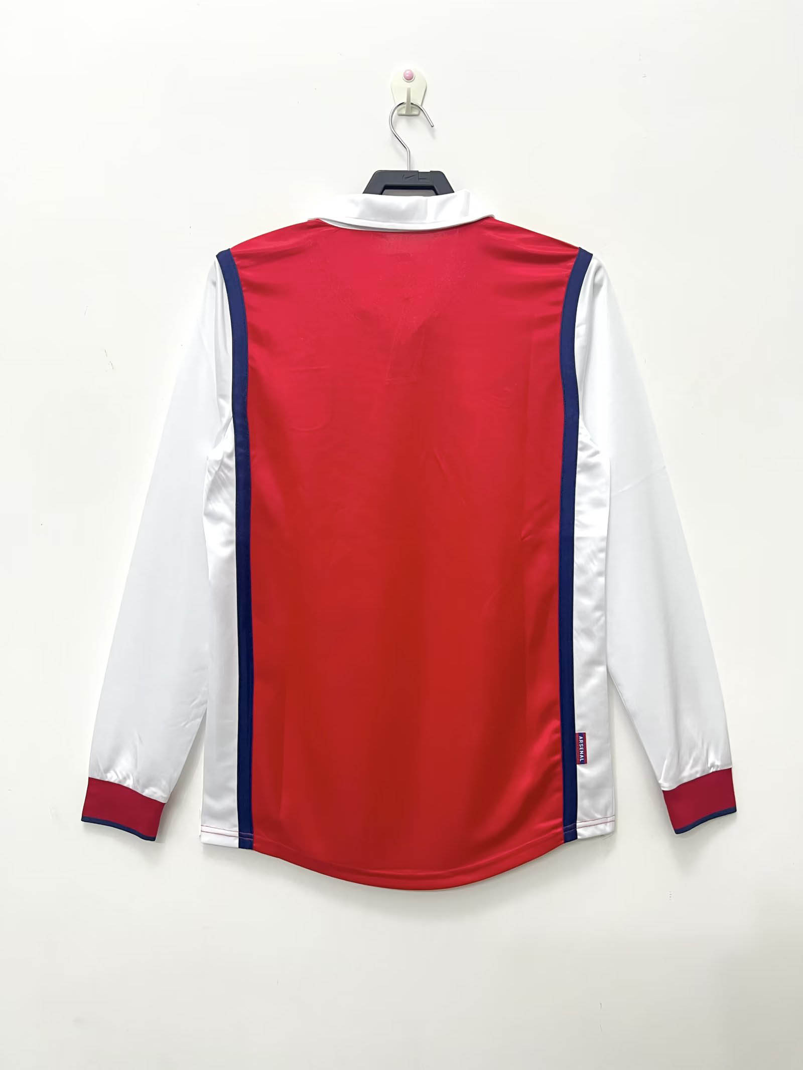 1998/1999 Retrô Manga longa Arsenal Casa Camisa de futebol Qualidade tailandesa 1:1 - Image 2