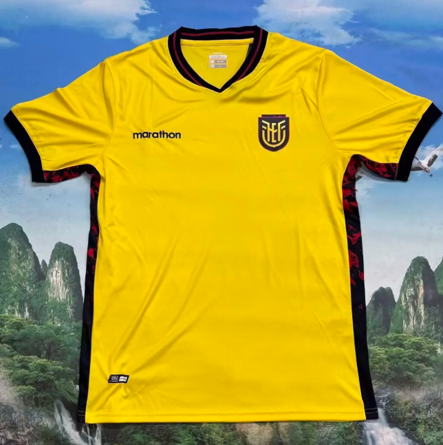 2026 Équateur Équipe nationale Domicile Maillot de football Qualité thaï 1:1