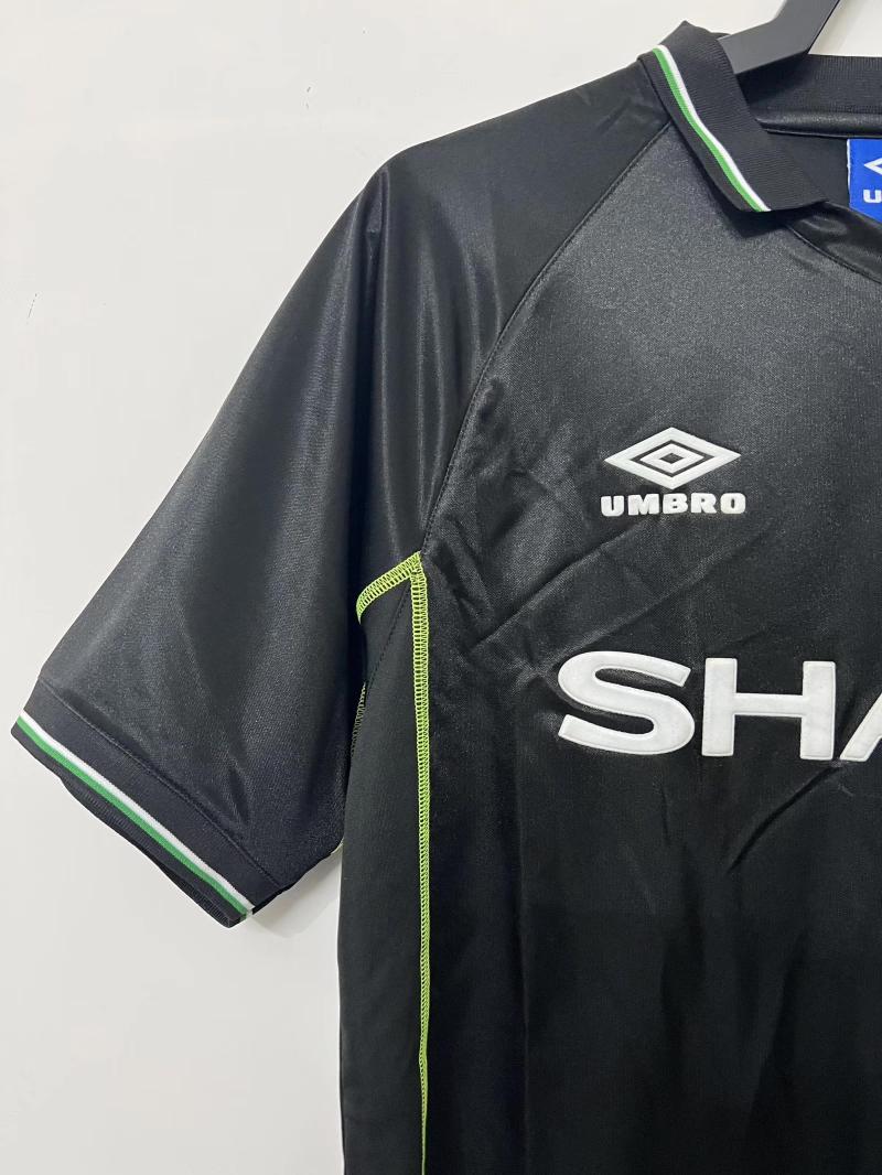 1998/1999 Retro Manchester United Terza Trasferta Maglia da calcio Qualità thai 1:1 - immagine 5