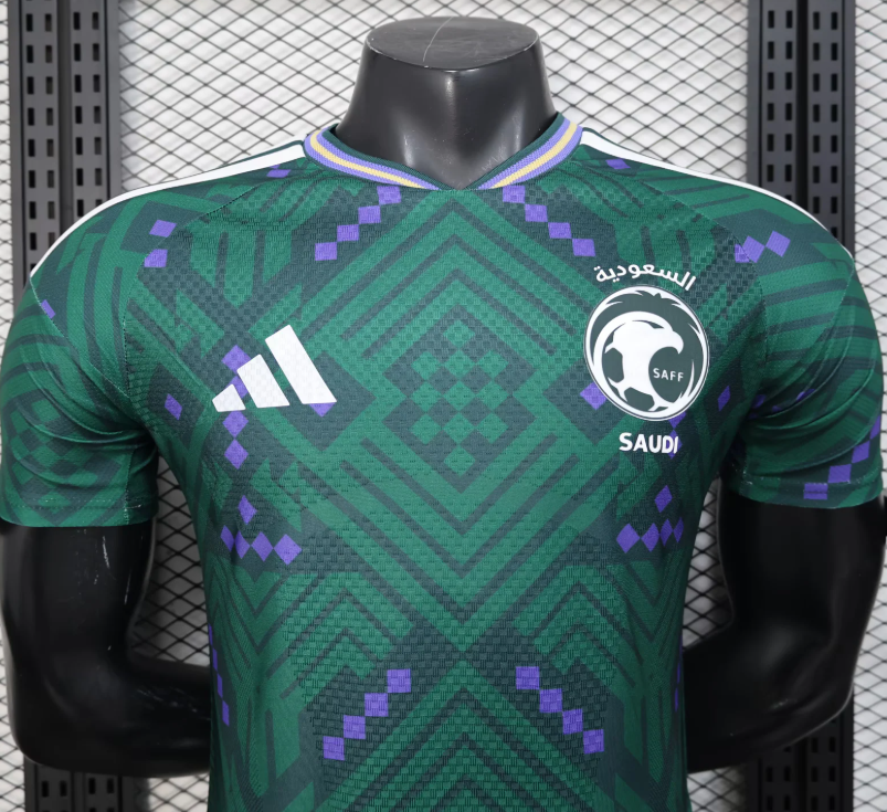 2026-2027 Versione giocatore Arabia Saudita Casa Maglia da calcio Qualità thai 1:1 - immagine 3