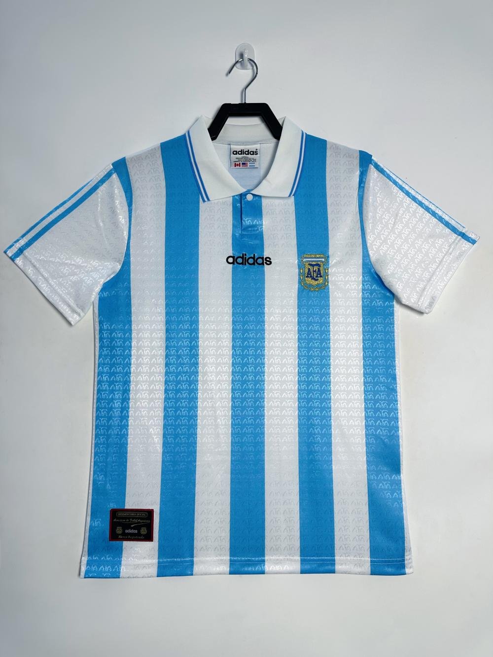 1994 Retro Argentinië Nationaal elftal Thuis Shirt 1:1 Thaise kwaliteit