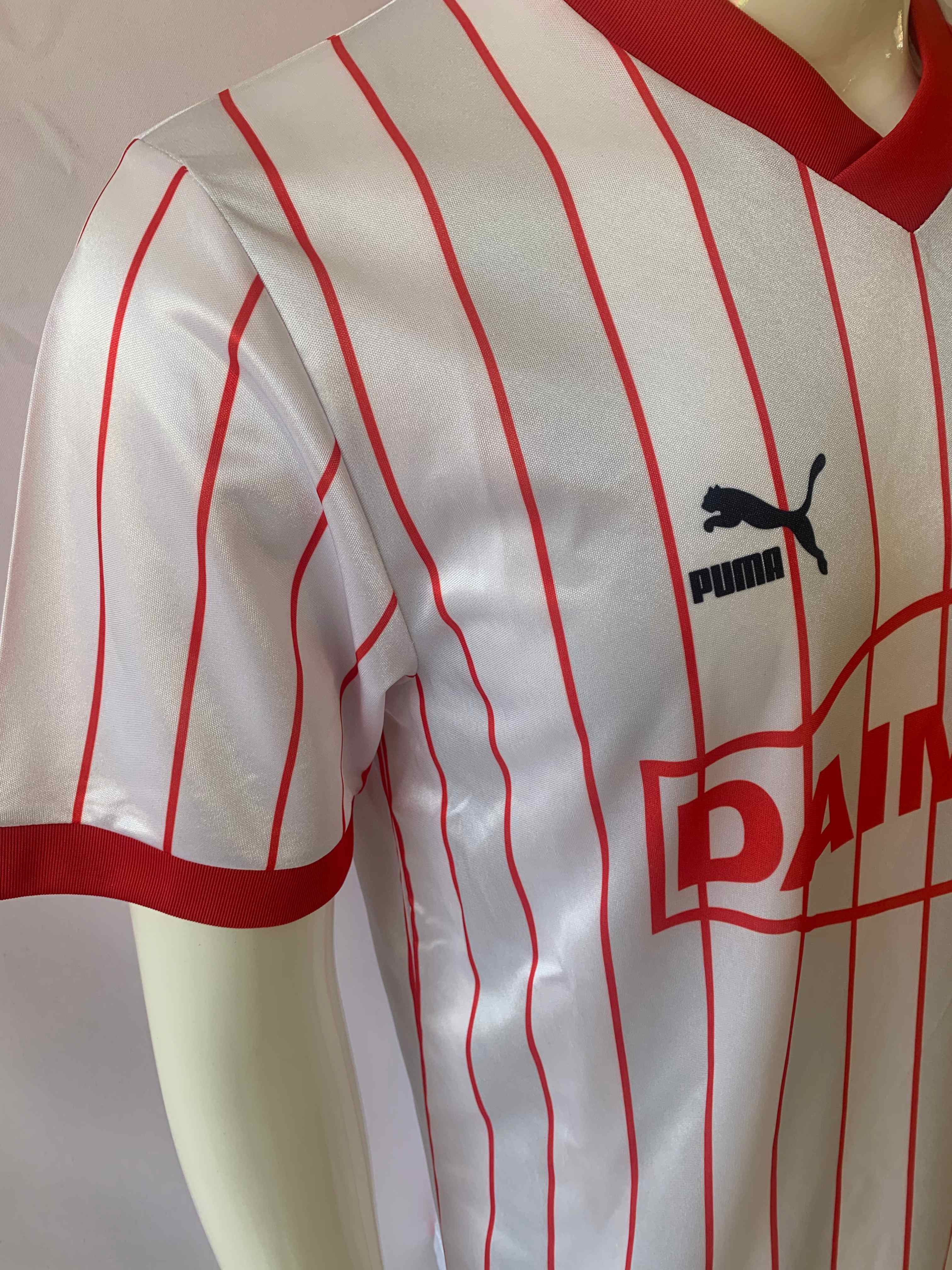 1985/1986 Retrô FC Köln Casa Camisa de futebol Qualidade tailandesa 1:1 - Image 3