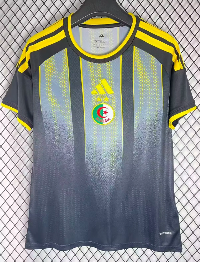 2026-2027 Argelia Selección nacional Chándal Negro Camiseta de fútbol Calidad tailandesa 1:1