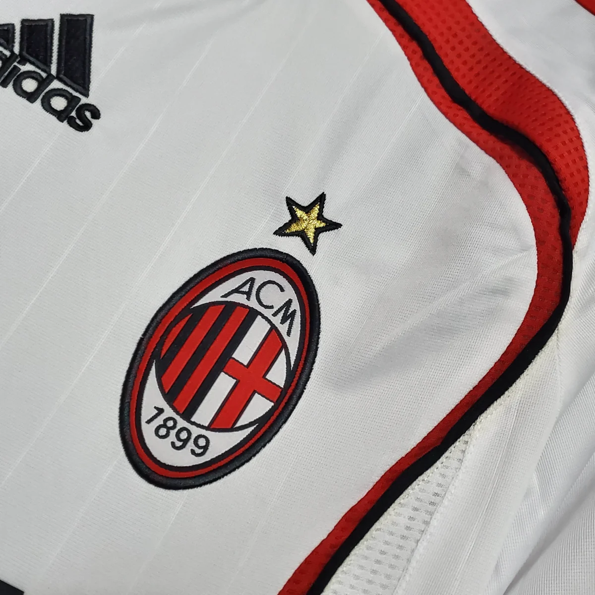 2006/2007 Retro AC Milan Uit Voetbalshirt 1:1 Thaise kwaliteit - Afbeelding 6