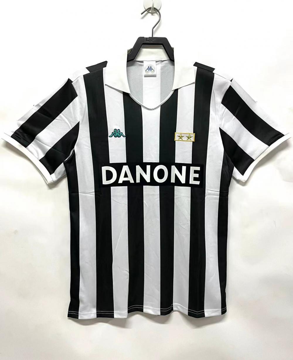 1992-1994 Rétro Juventus Domicile Maillot de football Qualité thaï 1:1