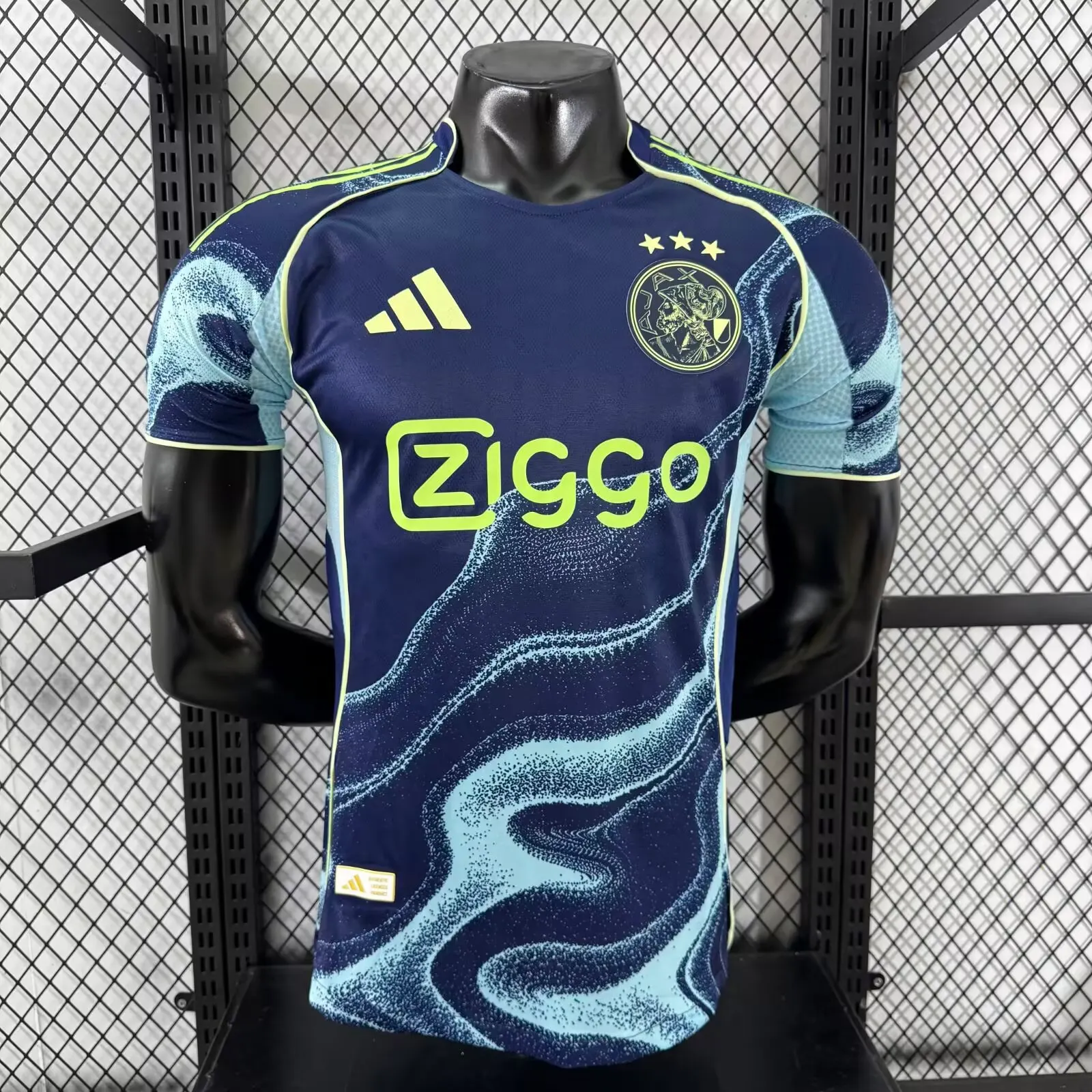 2025/2026 Version joueur Ajax Extérieur Maillot de football Qualité thaï 1:1