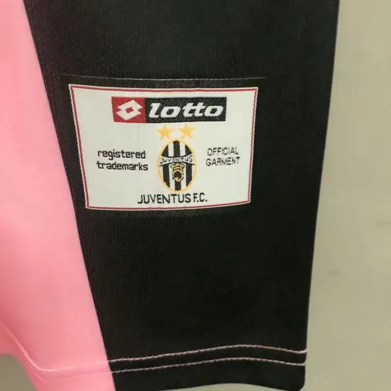 2002/2003 Retro Juventus Rosa Fußballtrikot 1:1 Thai-Qualität – Bild 6