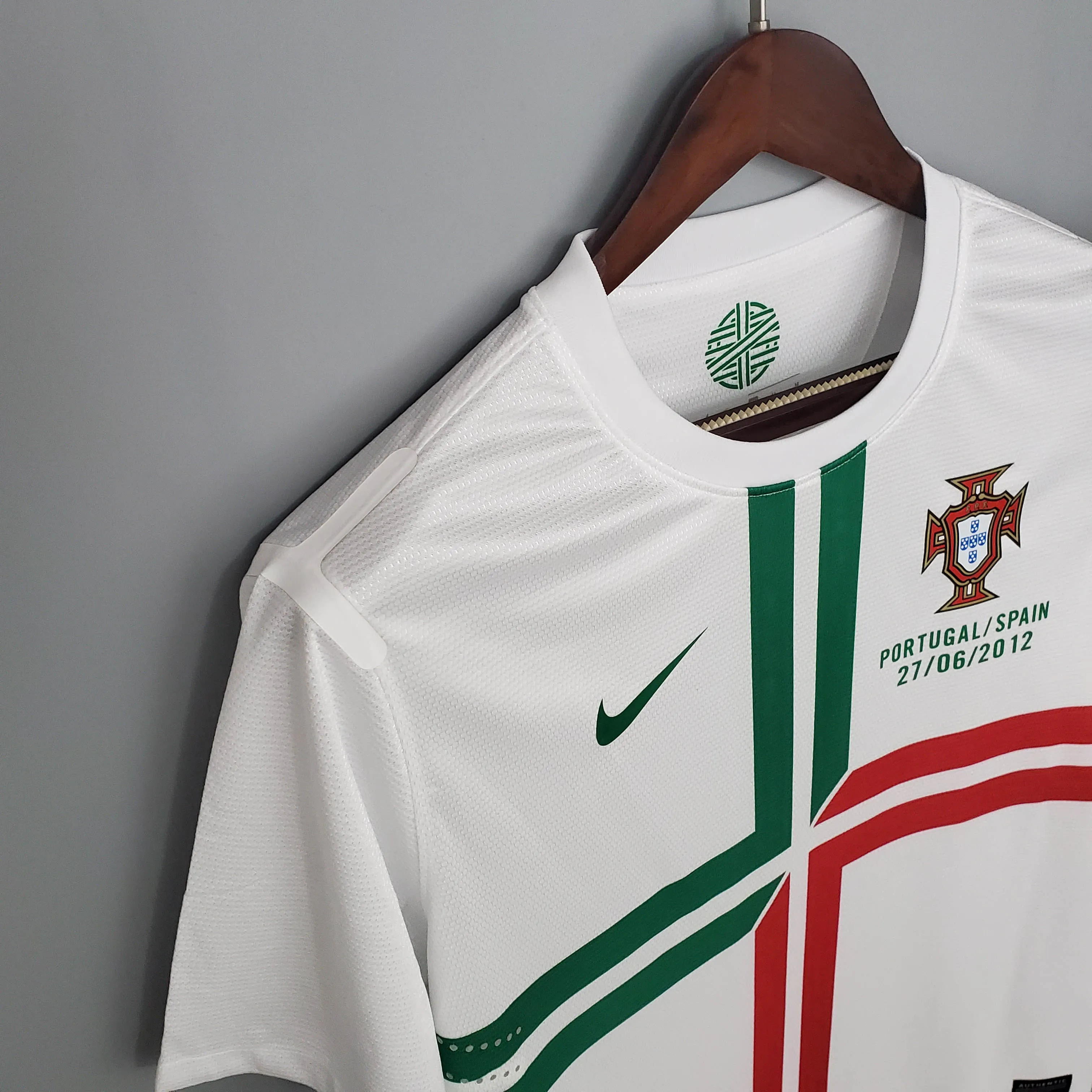 2012 Retro Portugalia Wyjazdowa Koszulka piłkarska - obrazek 6