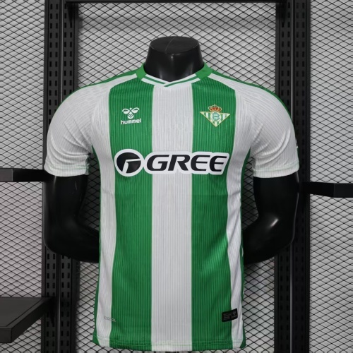2025/2026 Versione giocatore Real Betis Casa Maglia da calcio Qualità thai 1:1