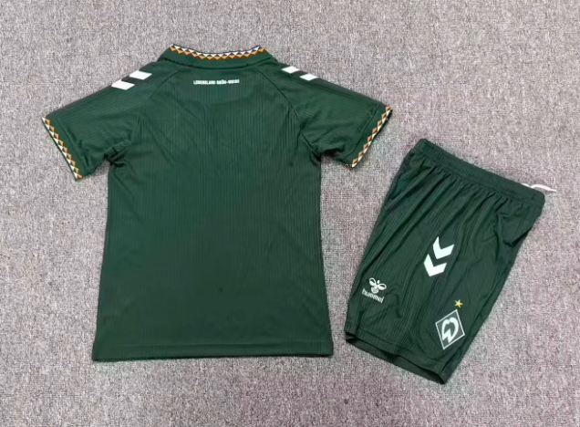 2026/2027 Werder Bremen Trasferta Maglia da calcio Qualità thai 1:1 Taglia bambino - immagine 2